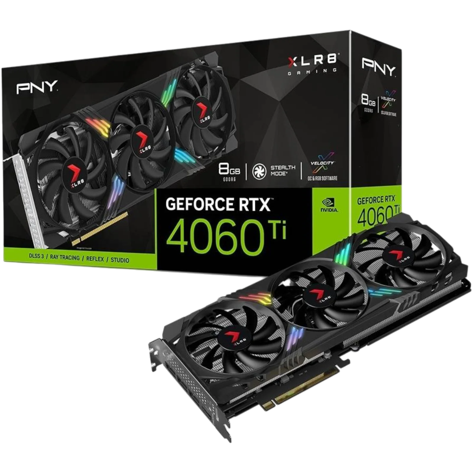 【新品未開封保証付】 PNY GeForce RTX 4060 Ti 16GB PNY GeForce RTX™ 4060 Ti 16GB VERTO™Dual Fan DLSS 3
